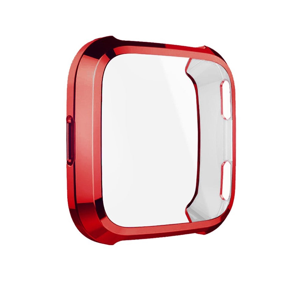 Godt Fitbit Versa Silikone Cover - Rød#serie_3