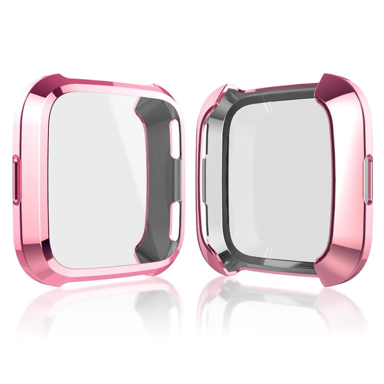 Godt Fitbit Versa Silikone Cover - Pink#serie_4