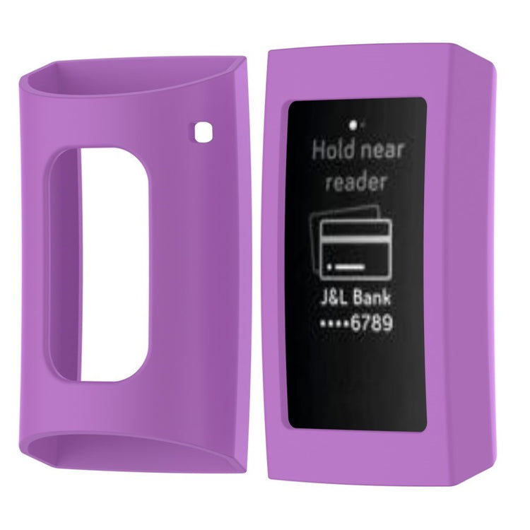 Meget Fed Fitbit Charge 3 Silikone Cover - Lilla#serie_1