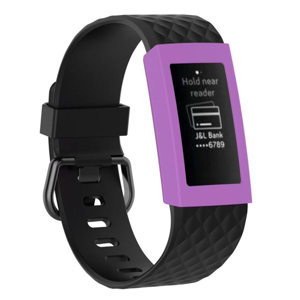 Meget Fed Fitbit Charge 3 Silikone Cover - Lilla#serie_1