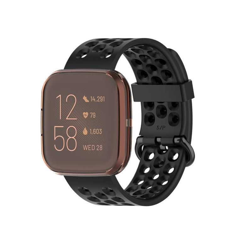 Meget Flot Fitbit Versa 2 Silikone Cover - Orange#serie_4