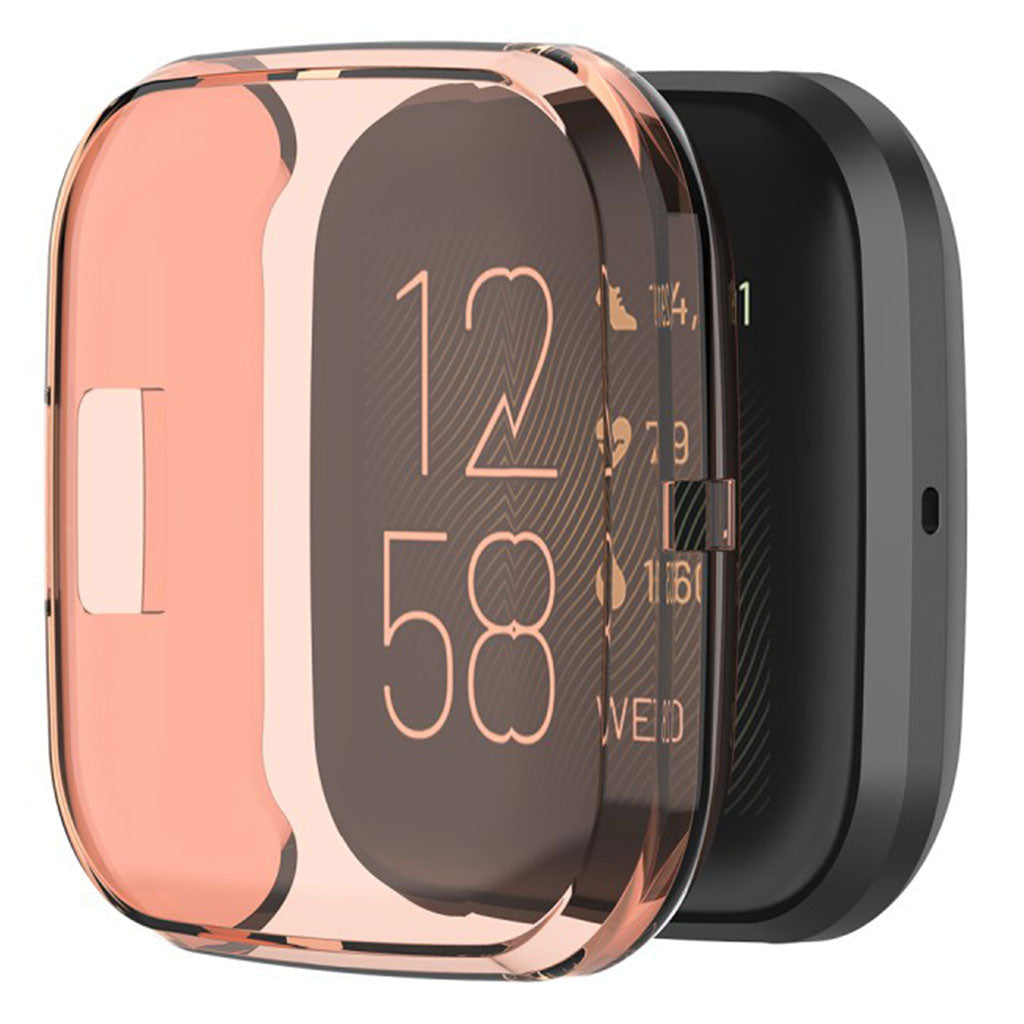 Meget Flot Fitbit Versa 2 Silikone Cover - Orange#serie_4