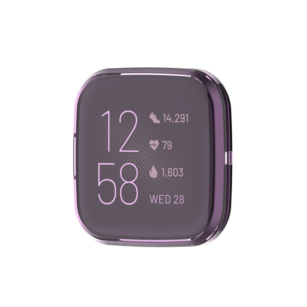 Meget Flot Fitbit Versa 2 Silikone Cover - Lilla#serie_6