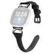 Fitbit Smartwatch Genuine Leather And Rhinestone Universel Strap