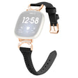 Fitbit Smartwatch Genuine Leather And Rhinestone Universel Strap
