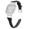 Fitbit Smartwatch Genuine Leather And Rhinestone Universel Strap