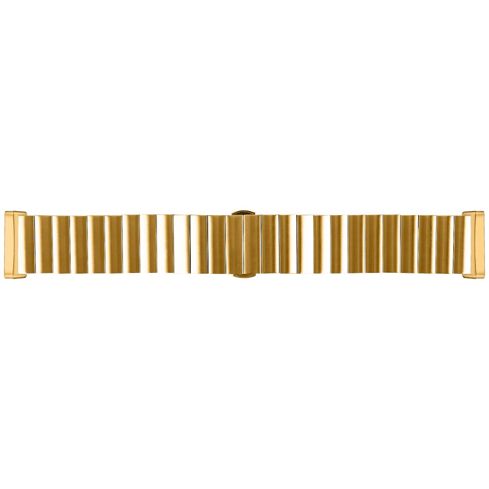 Cool Metal Universal Rem passer til Fitbit Sense 2 / Fitbit Versa 4 - Guld#serie_2