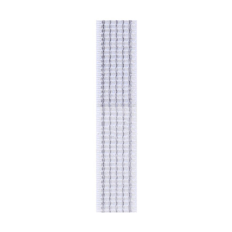 Fitbit Sense 2 / Versa 4 nylon strap - White Pin-stripe#serie_3