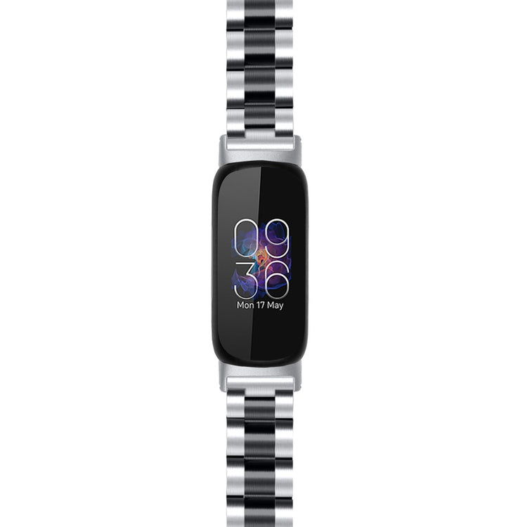 Fantastisk Metal Rem passer til Fitbit Inspire 3 - Sølv#serie_1