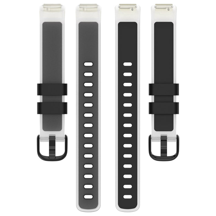 Holdbart Silikone Rem passer til Fitbit Inspire 3 - Sølv#serie_6