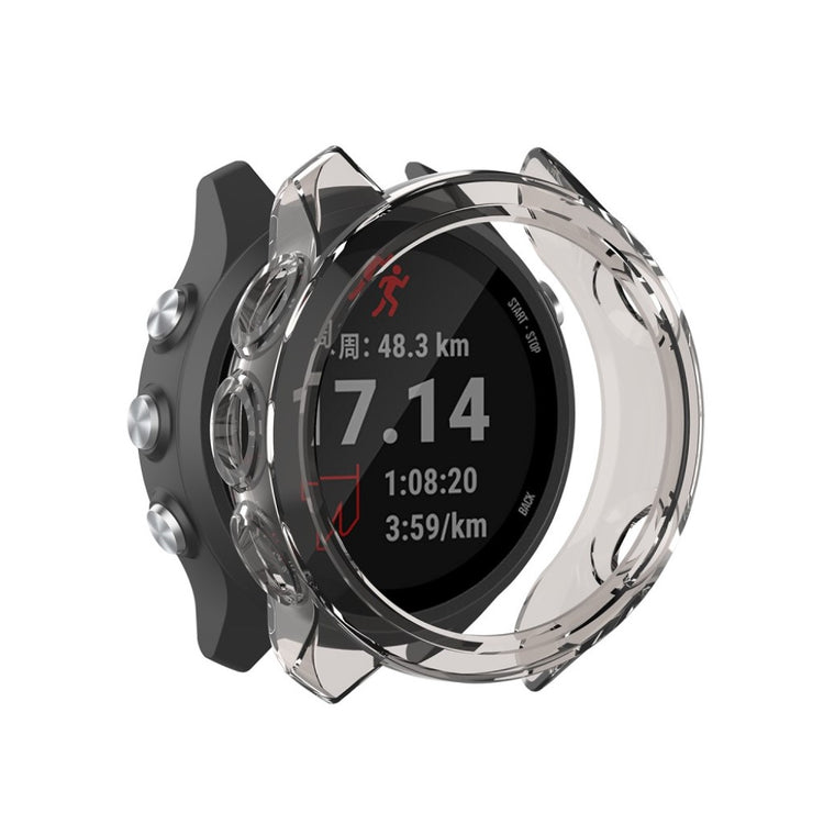 Rigtigt Fed Garmin Forerunner 245 / Garmin Forerunner 245 Music Silikone Cover - Sølv#serie_3