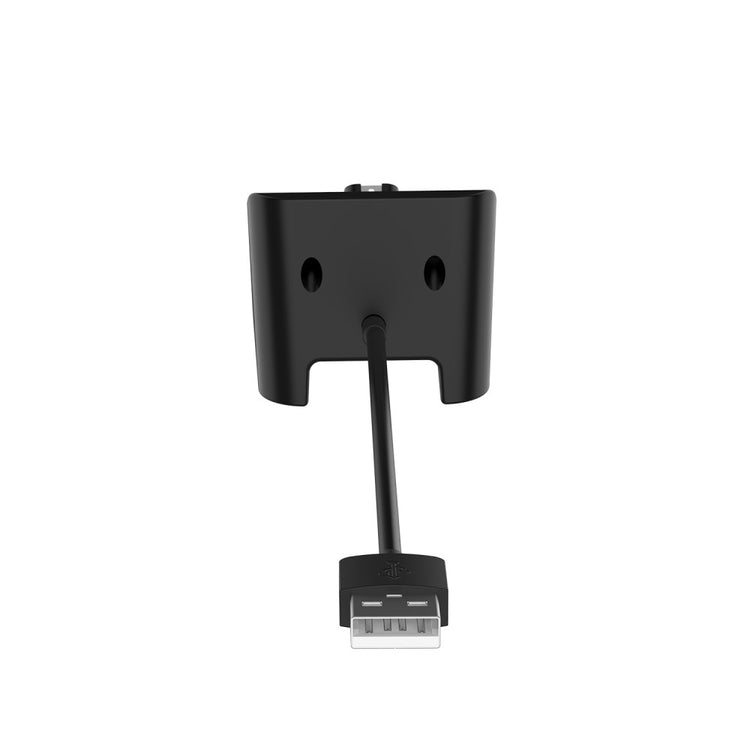 Plastik Ladestation passer til Garmin Smartwatch - Sort#serie_042
