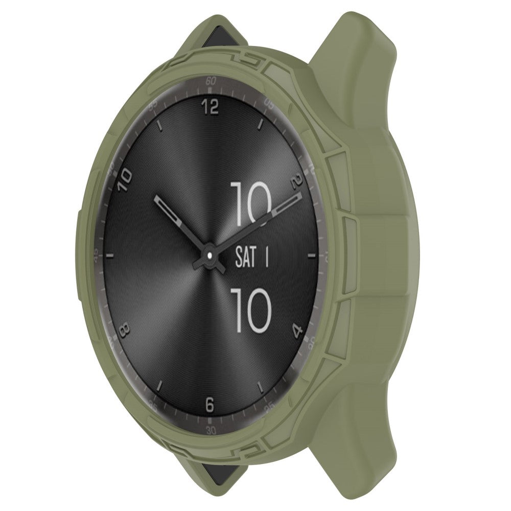 Silikone Bumper passer til Garmin Vivomove Trend - Grøn#serie_2