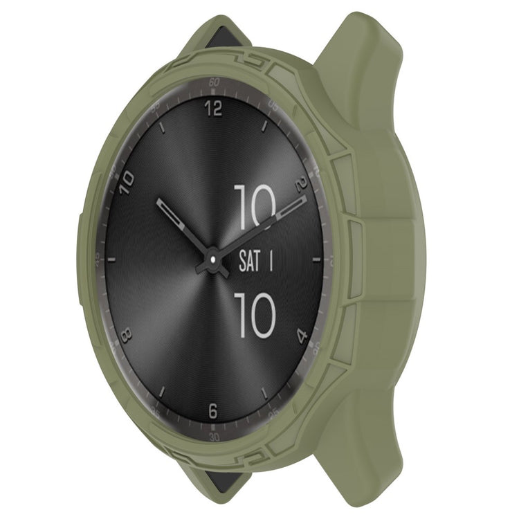 Silikone Bumper passer til Garmin Vivomove Trend - Grøn#serie_2