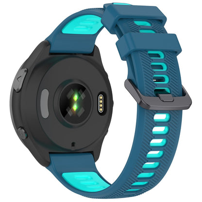 Super Slidstærk Silikone Universal Rem passer til Smartwatch - Blå#serie_10