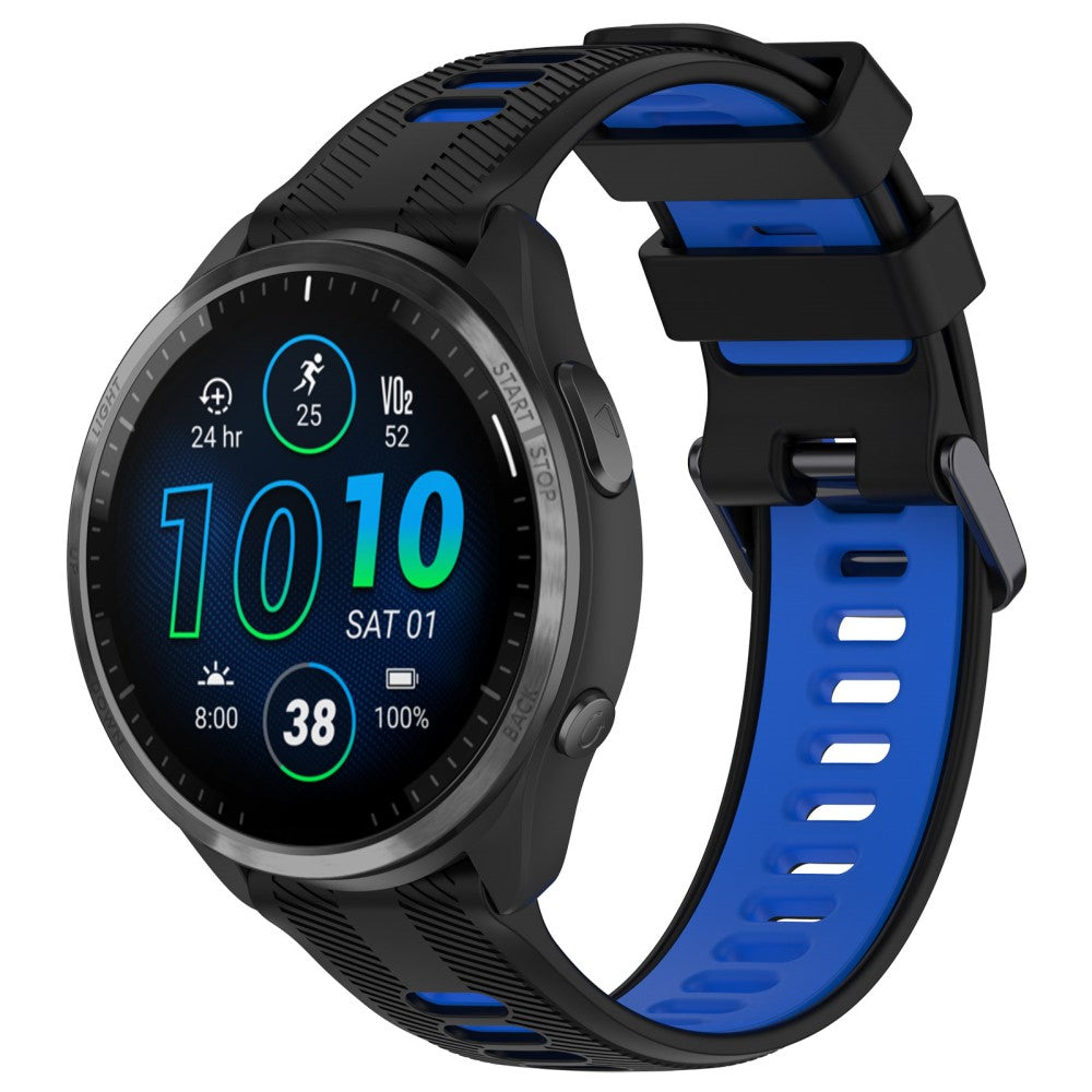 Super Slidstærk Silikone Universal Rem passer til Smartwatch - Blå#serie_4