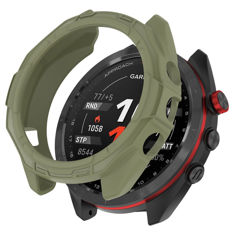 Garmin Approach S70 (47mm) hollow protective cover - Jungle Green#serie_2