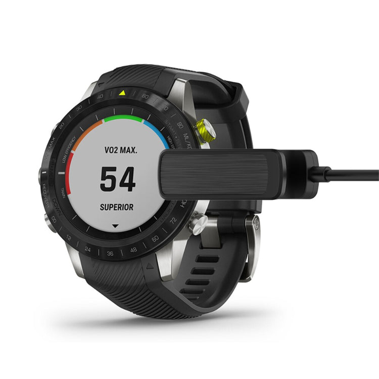 100cm USB Opladningskabel passer til Garmin Smartwatch - Sort#serie_1