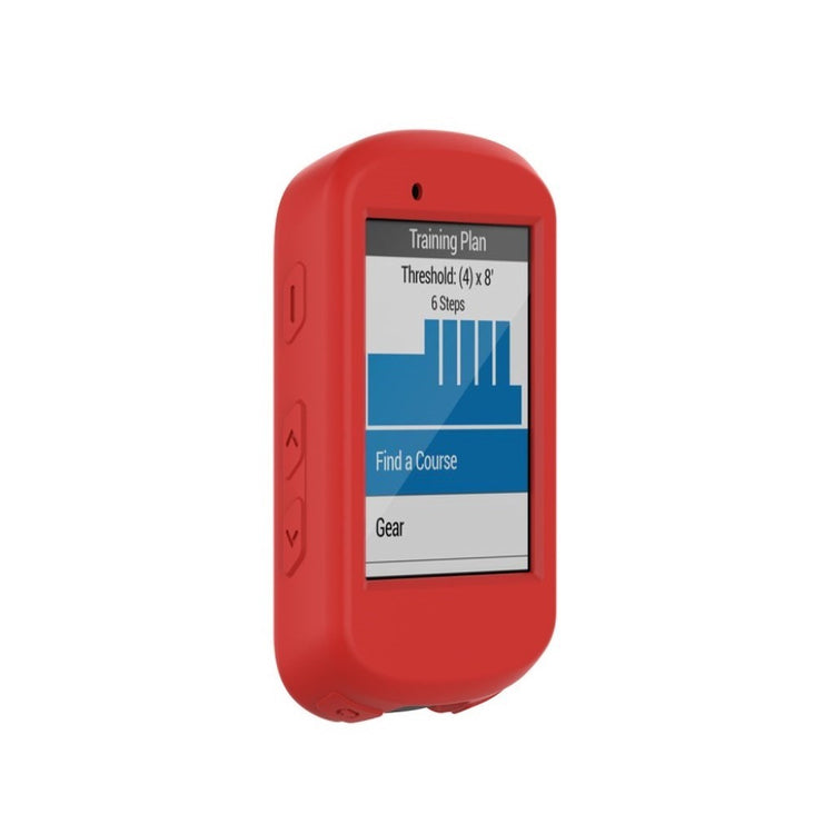 Flot Garmin Edge 530 Silikone Cover - Rød#serie_3
