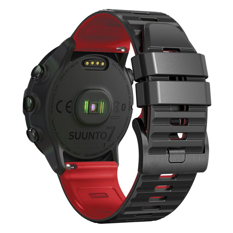 Helt Vildt Nydelig Silikone Universal Rem passer til Smartwatch - Rød#serie_11