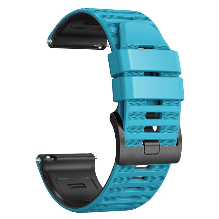 Helt Vildt Nydelig Silikone Universal Rem passer til Smartwatch - Blå#serie_2