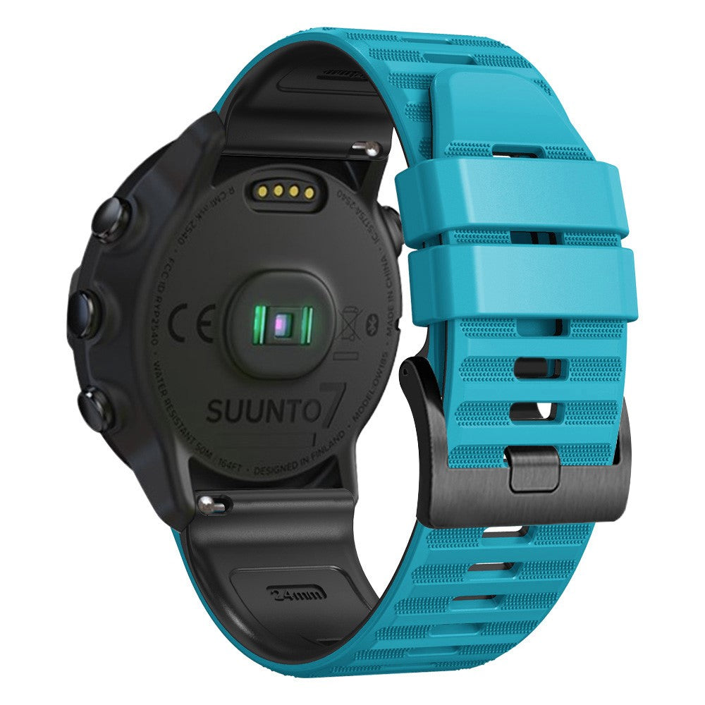 Helt Vildt Nydelig Silikone Universal Rem passer til Smartwatch - Blå#serie_2