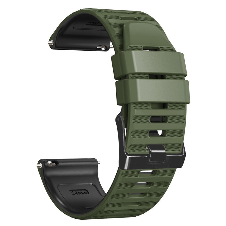 Helt Vildt Nydelig Silikone Universal Rem passer til Smartwatch - Grøn#serie_4