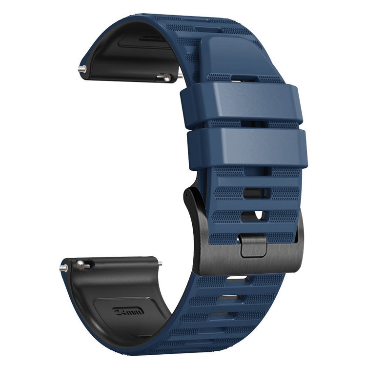 Helt Vildt Nydelig Silikone Universal Rem passer til Smartwatch - Blå#serie_5