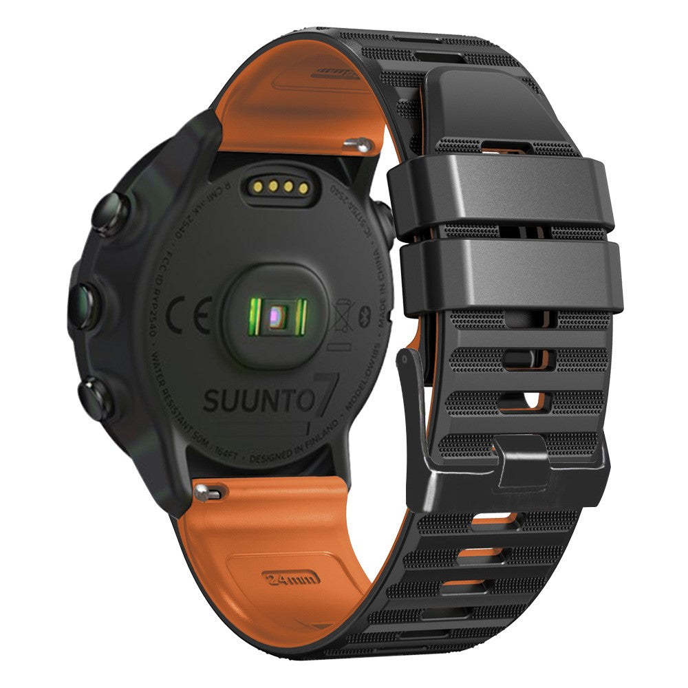 Helt Vildt Nydelig Silikone Universal Rem passer til Smartwatch - Brun#serie_9