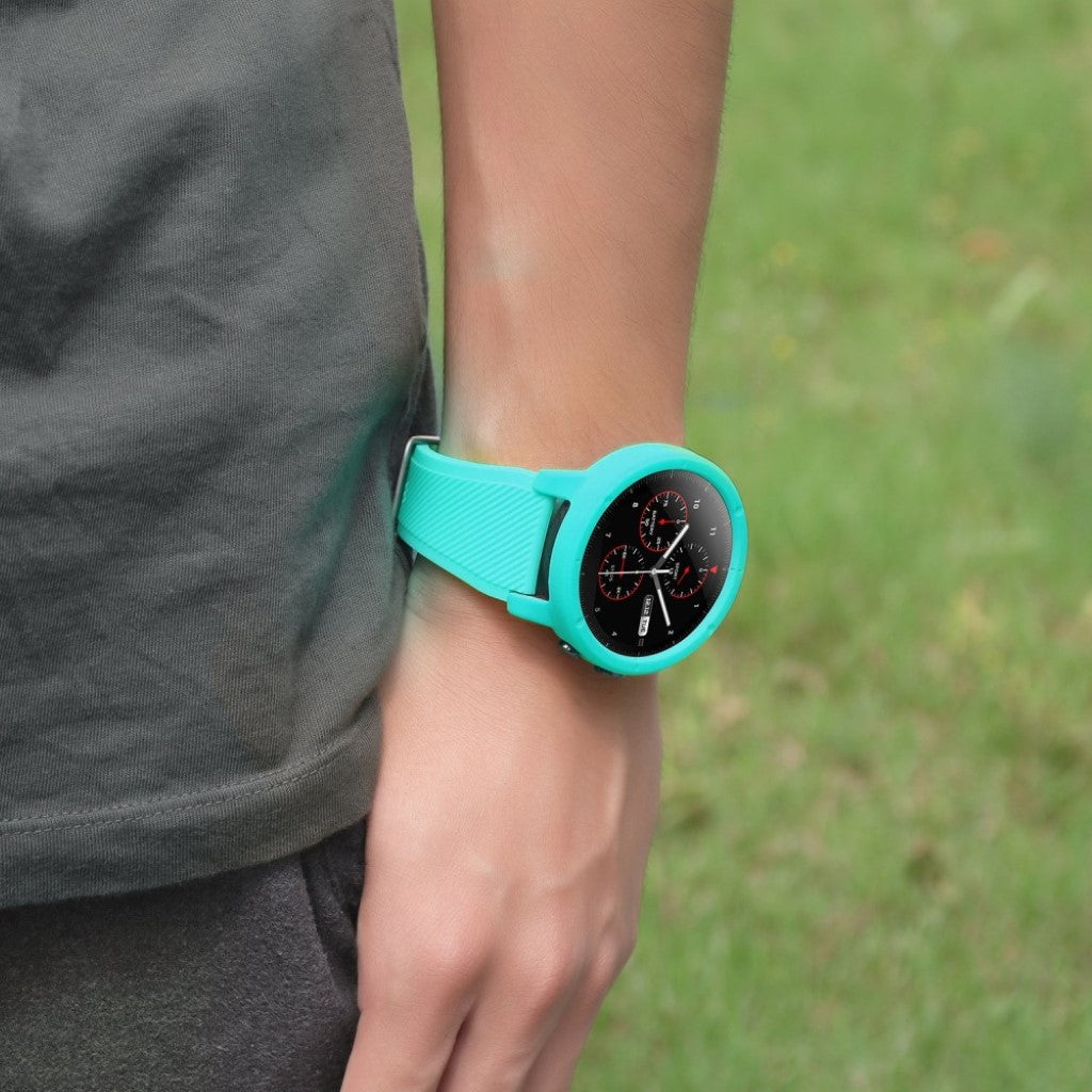 Rigtigt Flot Amazfit Stratos 2 \ 2s Plastik Cover - Grøn#serie_5