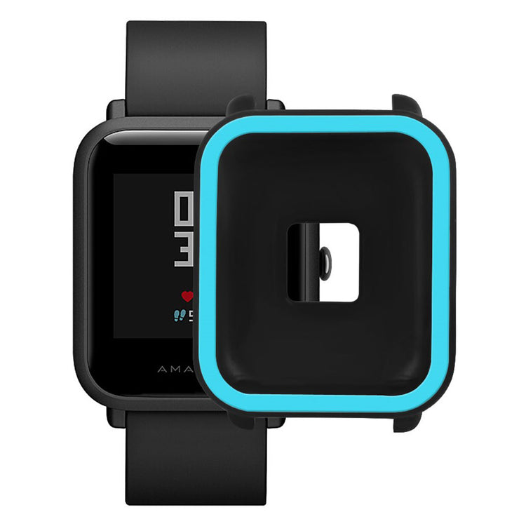 Beskyttende Amazfit Youth Silikone Cover - Sort#serie_5