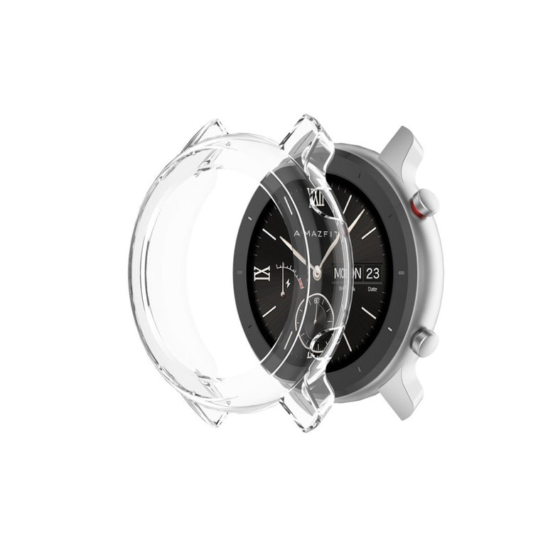 Super Godt Amazfit GTR 47mm Silikone Cover - Gennemsigtig#serie_1