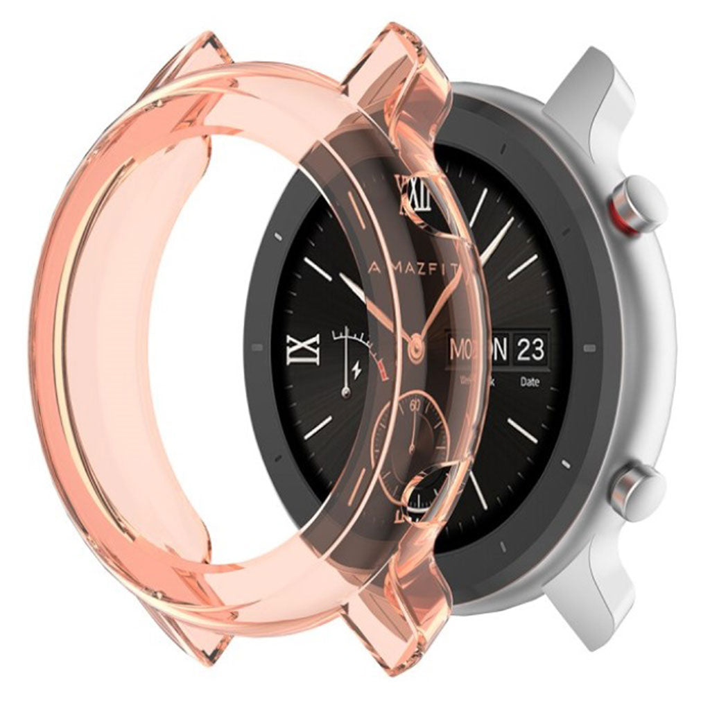 Super Godt Amazfit GTR 47mm Silikone Cover - Orange#serie_2