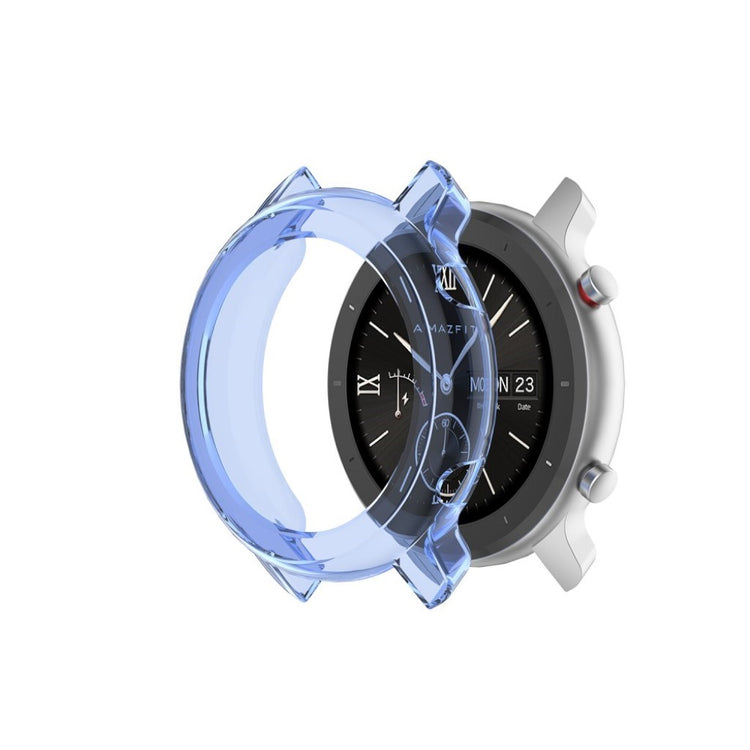 Super Godt Amazfit GTR 47mm Silikone Cover - Blå#serie_4