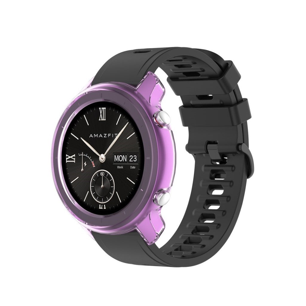 Super Godt Amazfit GTR 47mm Silikone Cover - Lilla#serie_5