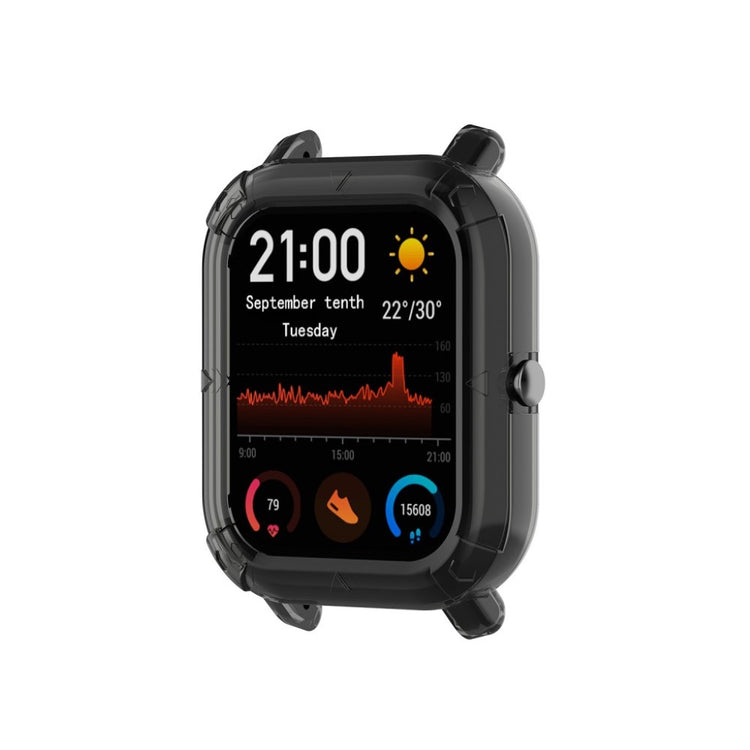 Mega Flot Amazfit GTS Silikone Cover - Sort#serie_4