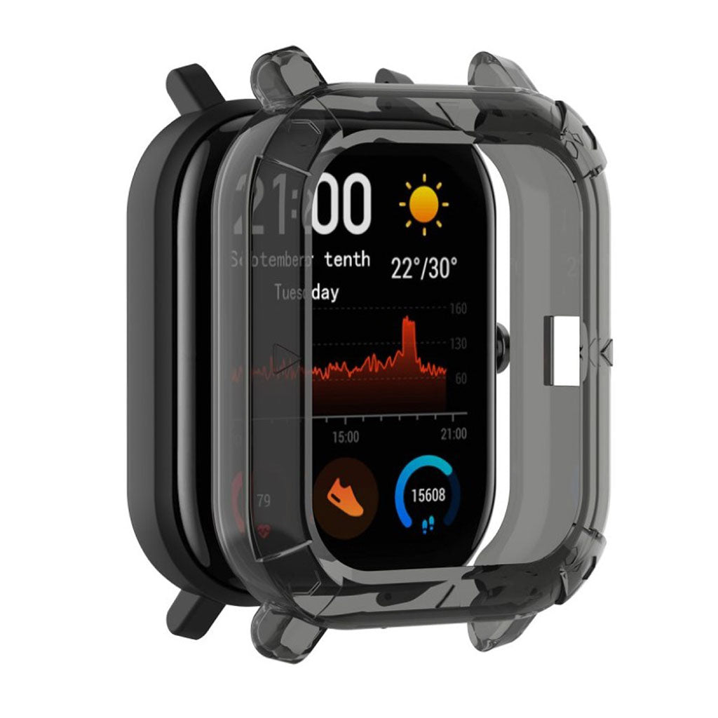 Mega Flot Amazfit GTS Silikone Cover - Sort#serie_4