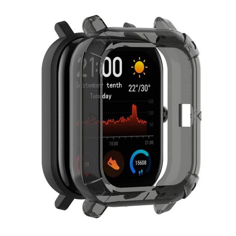 Mega Flot Amazfit GTS Silikone Cover - Sort#serie_4