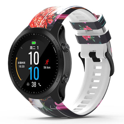 Smuk Silikone Universal Rem passer til Smartwatch - Rød#serie_9