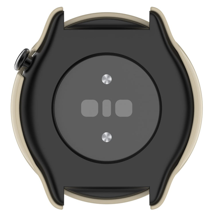 Beskyttende Cover med Skærmbeskytter i Plastik og Hærdet Glas passer til Amazfit GTR Mini - Hvid#serie_6