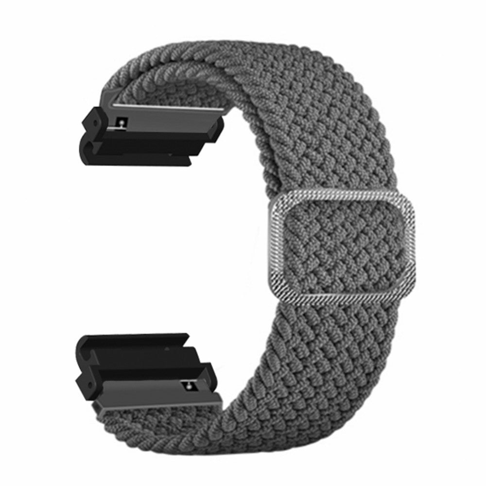 Helt Vildt Kønt Nylon Rem passer til Amazfit T-Rex 2 - Sølv#serie_10