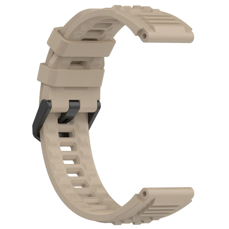 Super Fed Silikone Rem passer til Amazfit T-Rex 1 - Gul#serie_9