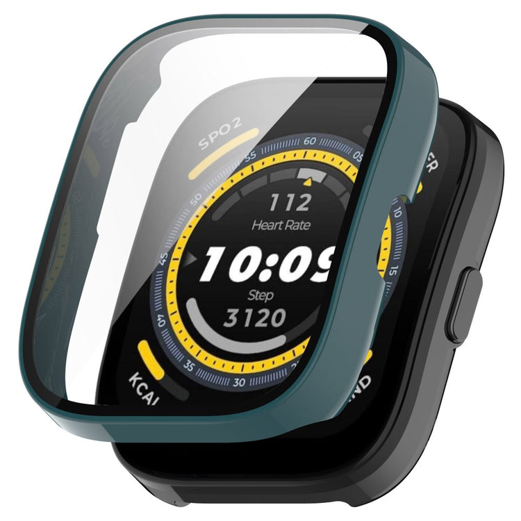 Amazfit Bip 5 protective cover with tempered glass - Pine Needle Green#serie_3
