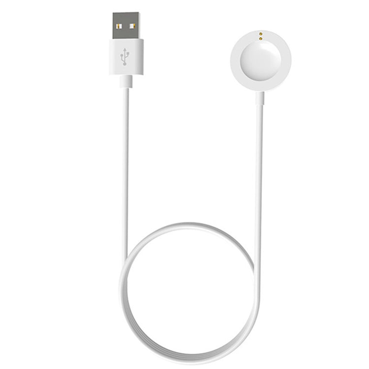 1m Plastik Universal Fossil Magnetisk  USB Kabel Til Opladnings Dock - Hvid#serie_2