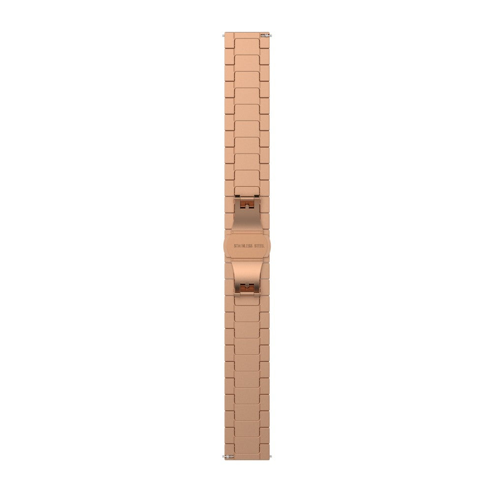 Meget Smuk Metal Universal Rem passer til Honor Smartwatch - Guld#serie_2