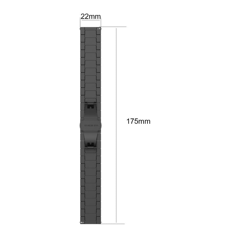 Meget Smuk Metal Universal Rem passer til Honor Smartwatch - Guld#serie_2