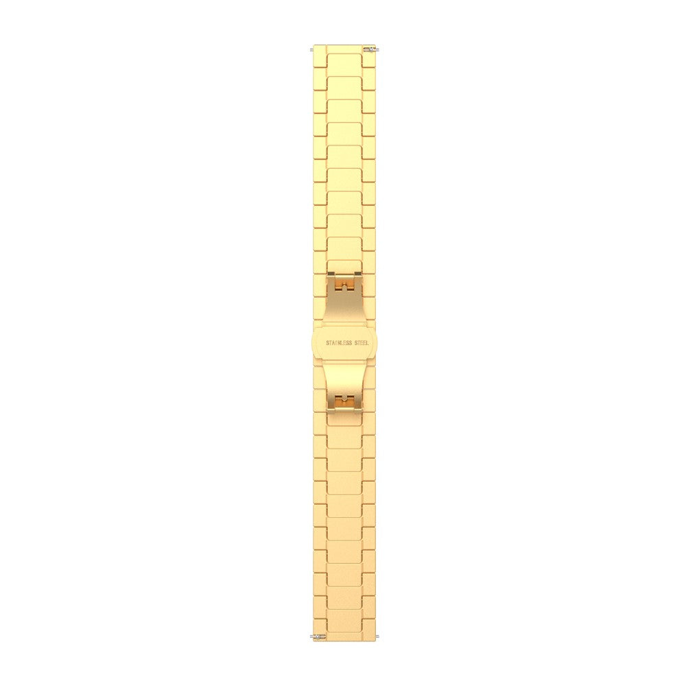 Meget Smuk Metal Universal Rem passer til Honor Smartwatch - Guld#serie_3