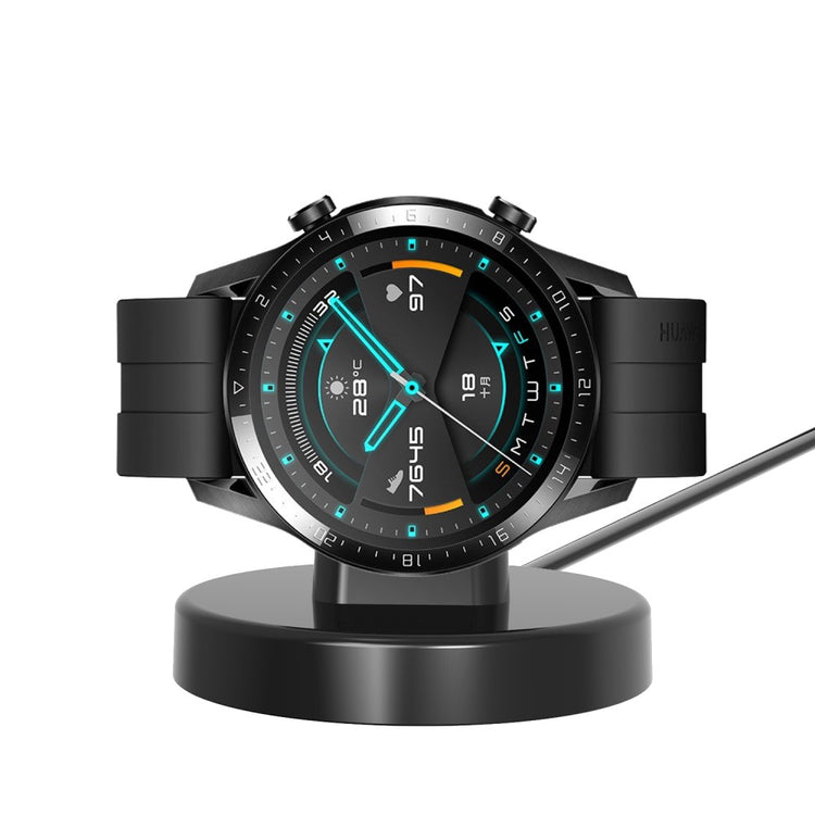 Plastik Oplader passer til Honor Watch GS 3i - Sort#serie_1