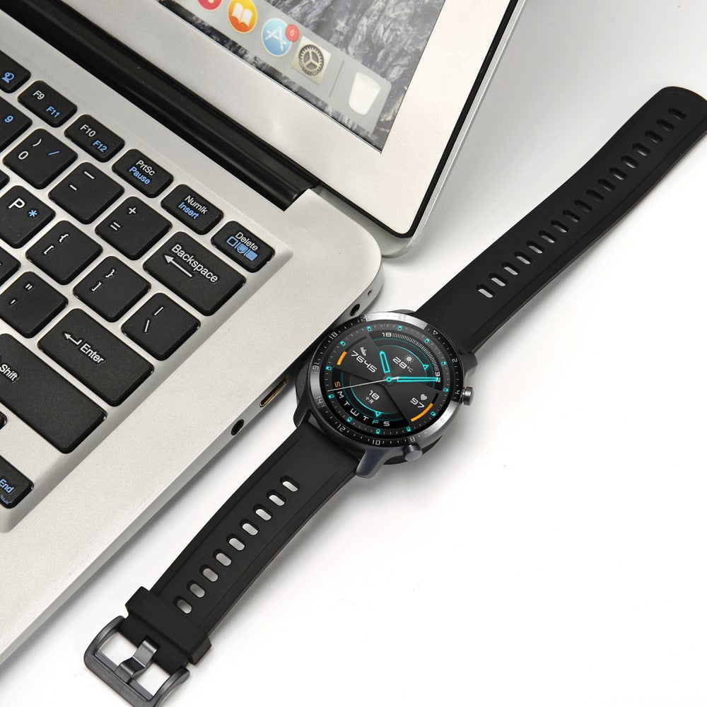 Plastik Oplader passer til Honor Watch GS 3i - Sort#serie_1