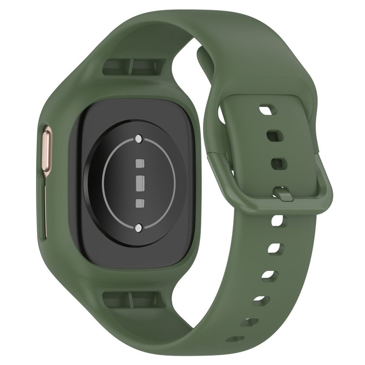 Honor Watch 4 silicone strap with integrated cover - Dark Green#serie_2
